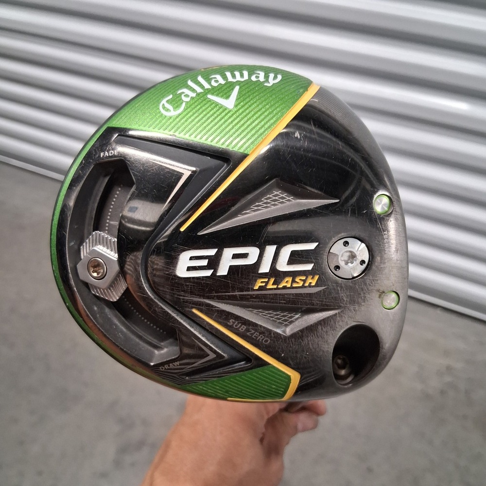 Callaway Epic Flash Sub Zero Driver HZRDUS Smoke Black 70g 6.5 Extra Stiff RH